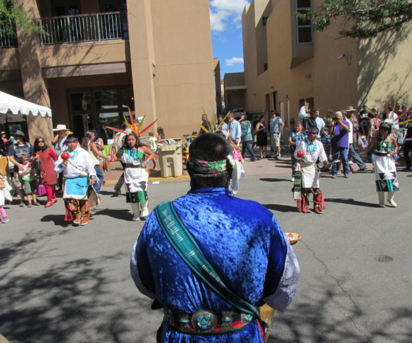 Native American Indian Dancing in Santa Fe